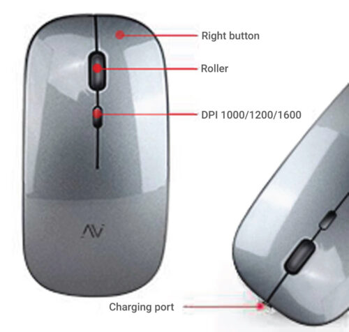 Abacus Clicker 2023 Dual Mode 2.4GHz Wireless Mouse - Image 4